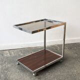 Rare open ended drinks trolley / bar cart by Howard Miller for MDA