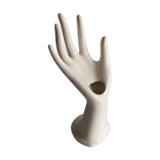 Hand vintage ceramic enamelled