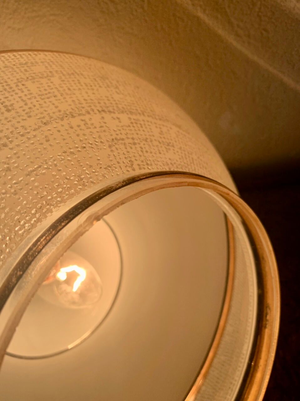 Vintage pendant lamp, UFO, space age, circa 50's/60's