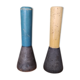 Set of two spinning coils