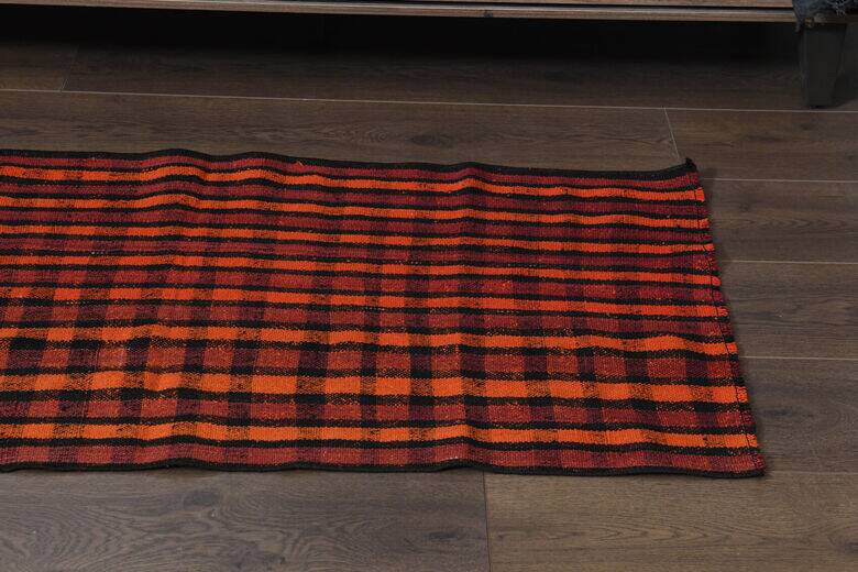 Turkish flat-woven hallway rug 59x189 cm