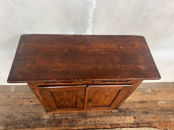 Buffet parisien vintage en bois massif
