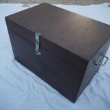 Fitter toolbox, made of 1950s wood
