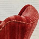 2 fauteuils, velours