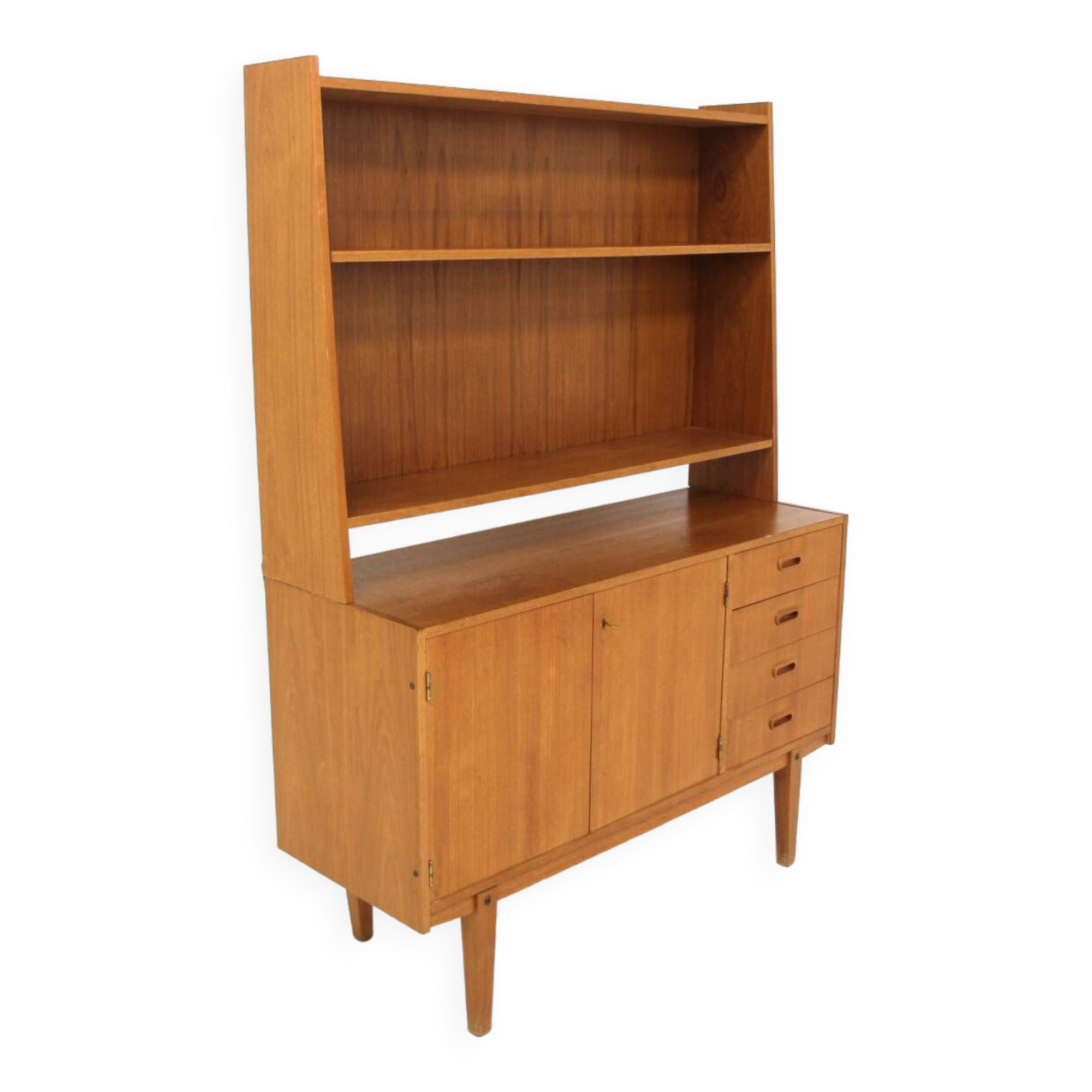 Scandinavian teak bookcase, Sweden, 1960