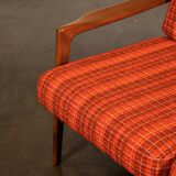 Scandinavian two-seater bench