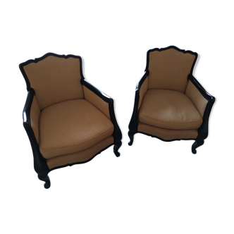 Paire de fauteuils Art Déco