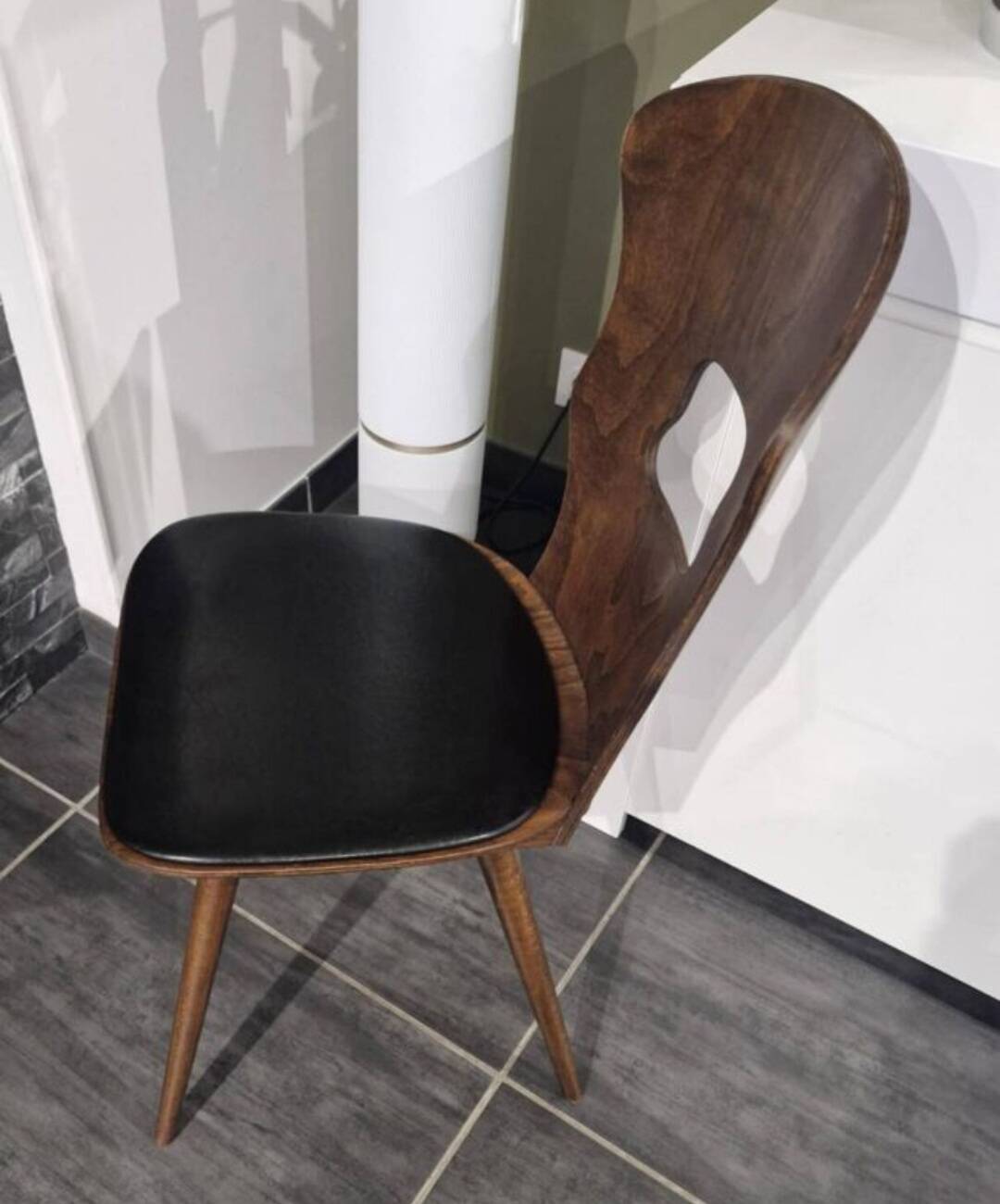 Set of 10 vintage Baumann "Gentiane" bistro chairs, 1960s