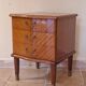 Scandinavian bedside table in mahogany, Norway 1960s