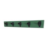 Old green coat hanger
