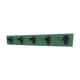 Old green coat hanger