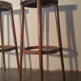 Pair of Baumann bar stools