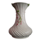 Vintage twisted barbotine vase
