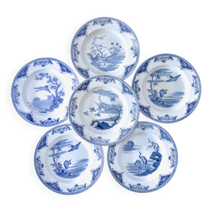 Assiettes XIXe siècle - aux