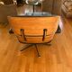 lounge chair and ottoman by Ray and Charles Eames