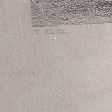 Bosphorus etching on the black sea