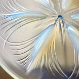 Verlys opalescent /opaline decorative tray (d.32.3cm)