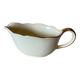 Saucière Villeroy et Boch années 50 crème et dorée
