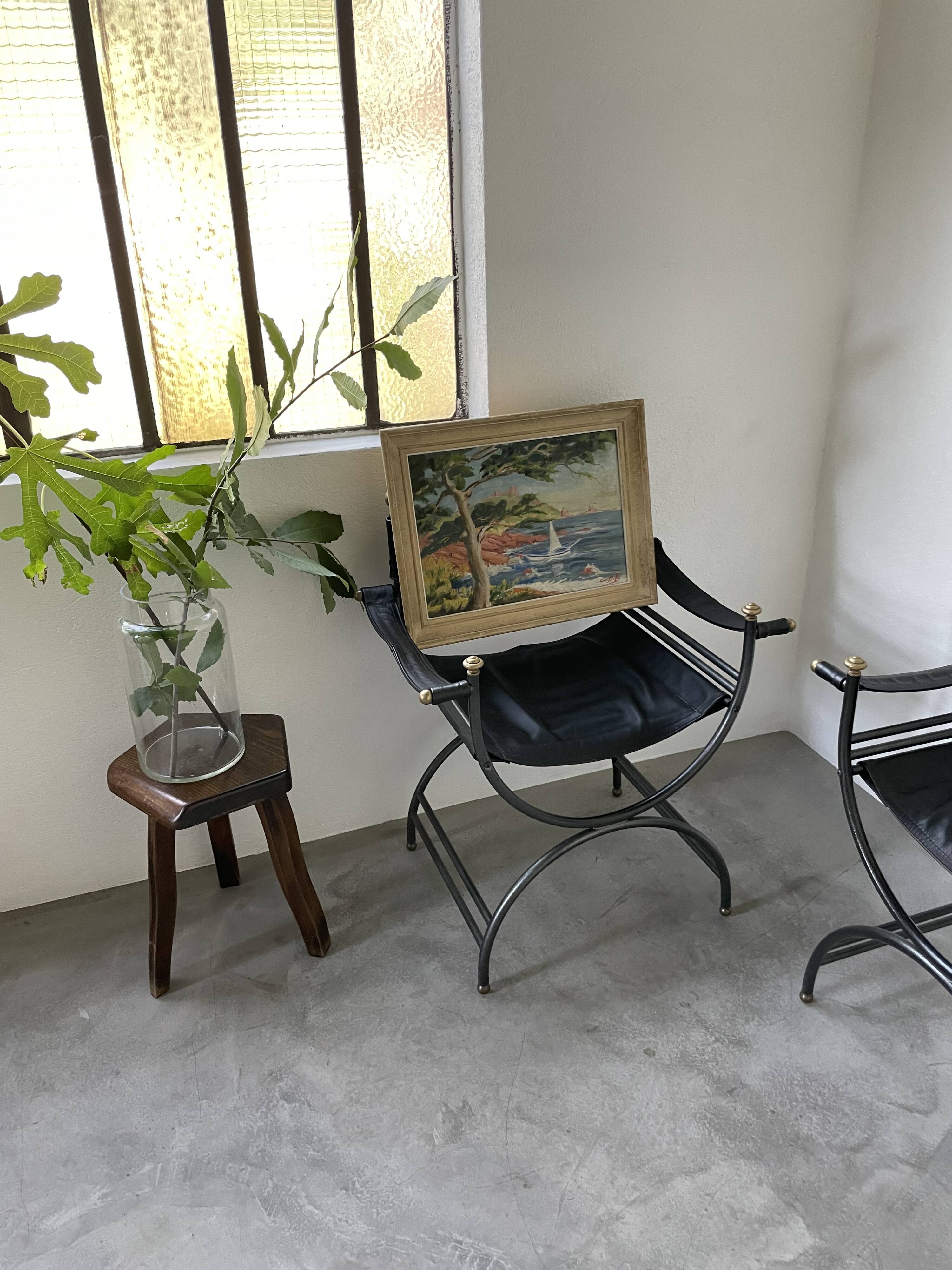 Oil painting Saint Raphael Gus Buffa