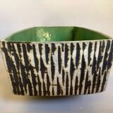 Large planter pot Adli Reuver signed