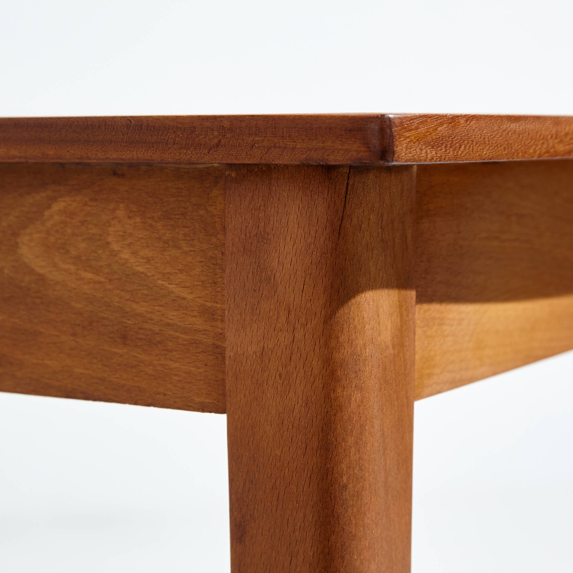 Restored teak and beech desk