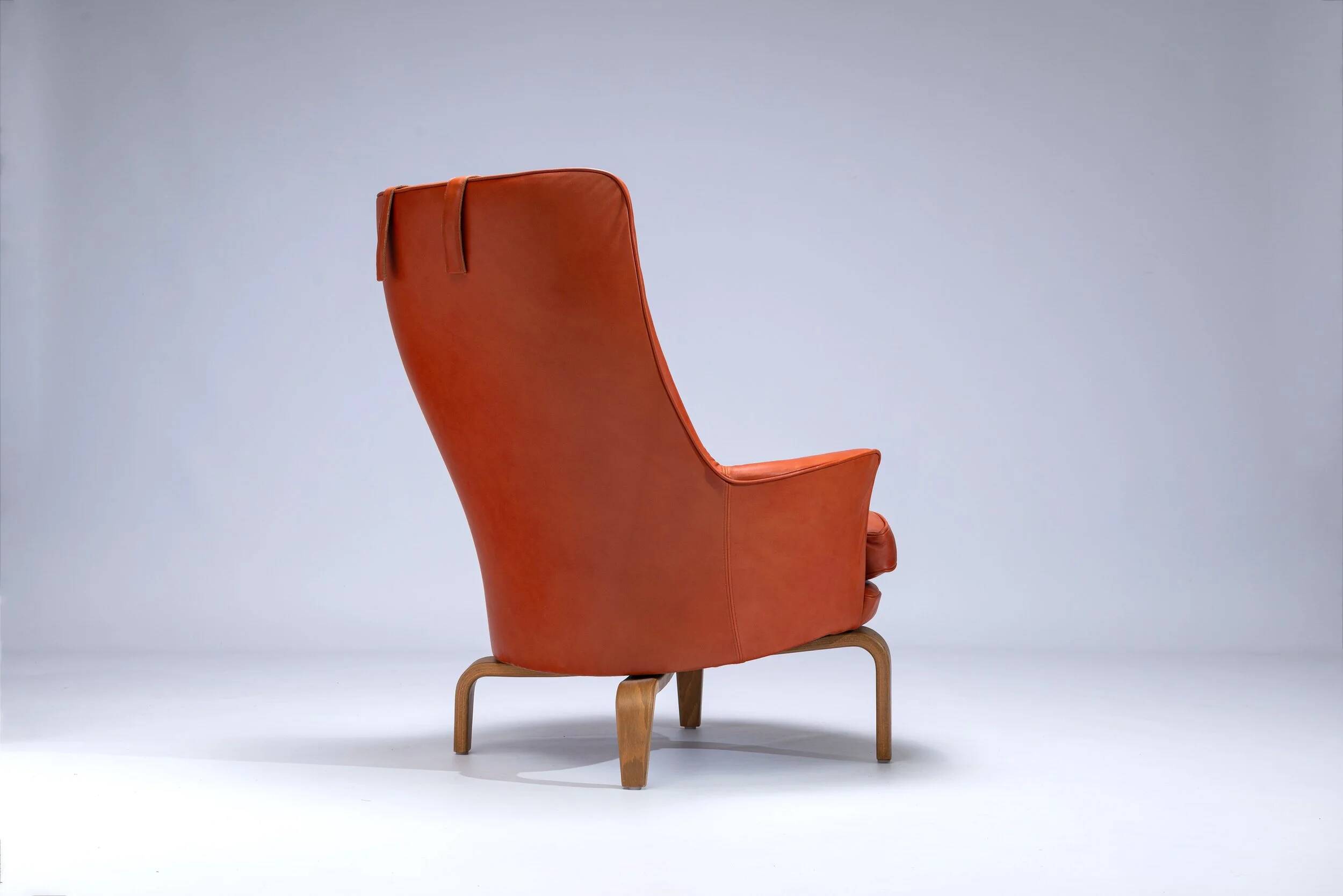 Arne Norell “Pilot” leather armchair