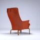 Arne Norell “Pilot” leather armchair