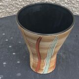 Hohr glazed ceramic vase made in Germany, numbered, design and vintage