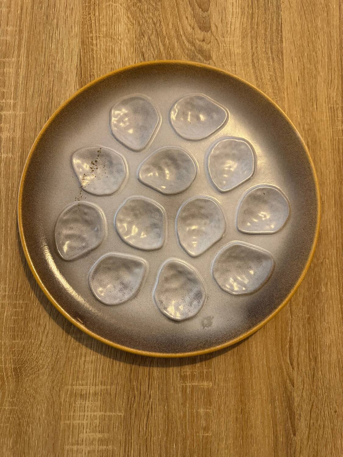 Niderviller oyster presentation plate