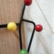 Cloakroom or wall coat rack - 50s/60s
