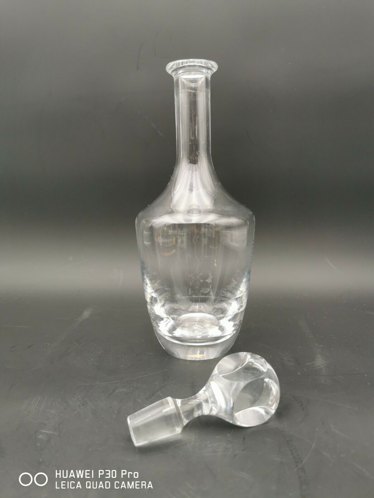 Sevres crystal carafe stamped