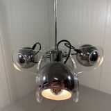 Gino Sarfatti style plexiglass hanging lamp 1970’s