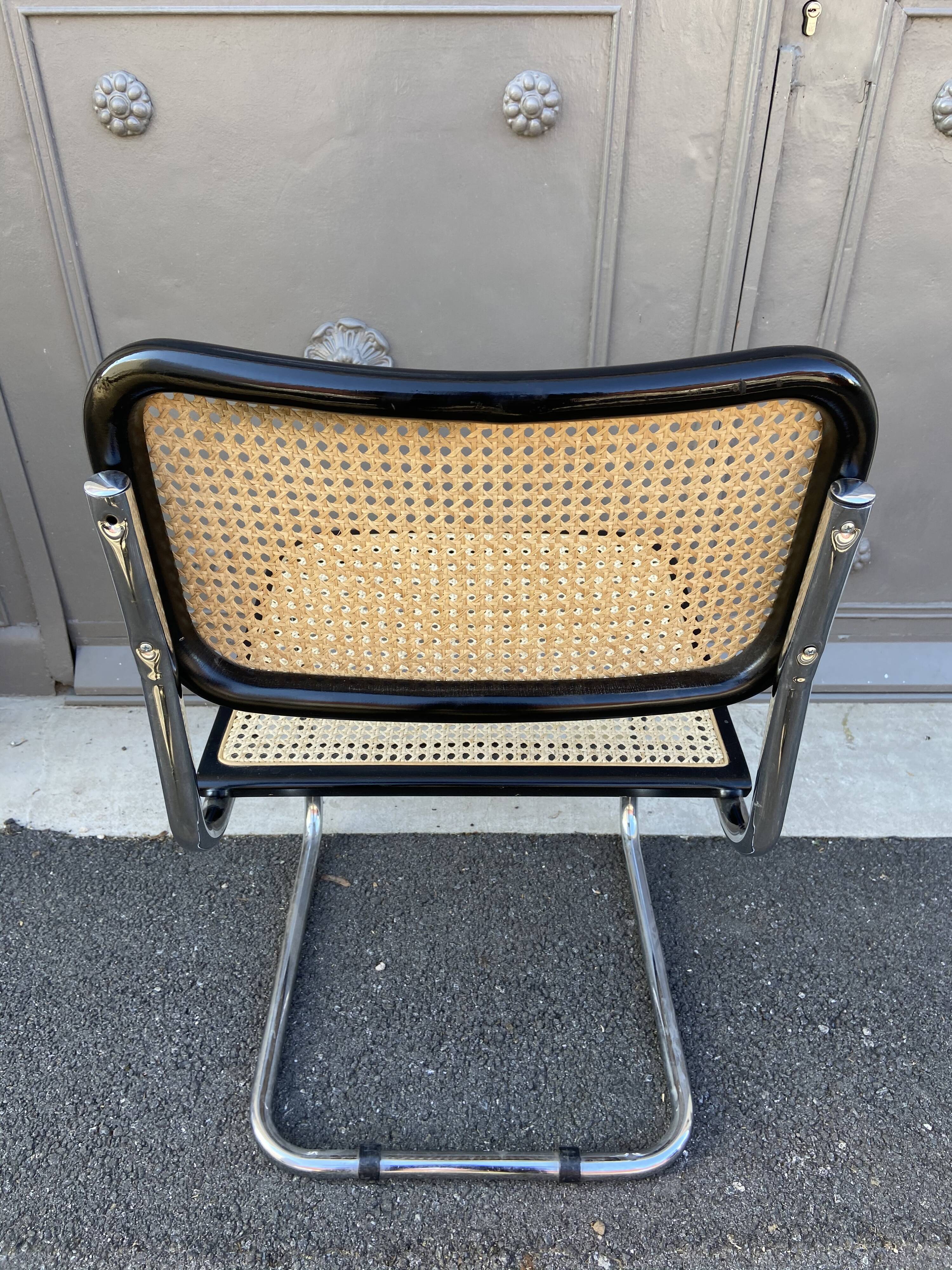 Cesca B32 chair by Marcel Breuer Cesca B32 italia 1980 design