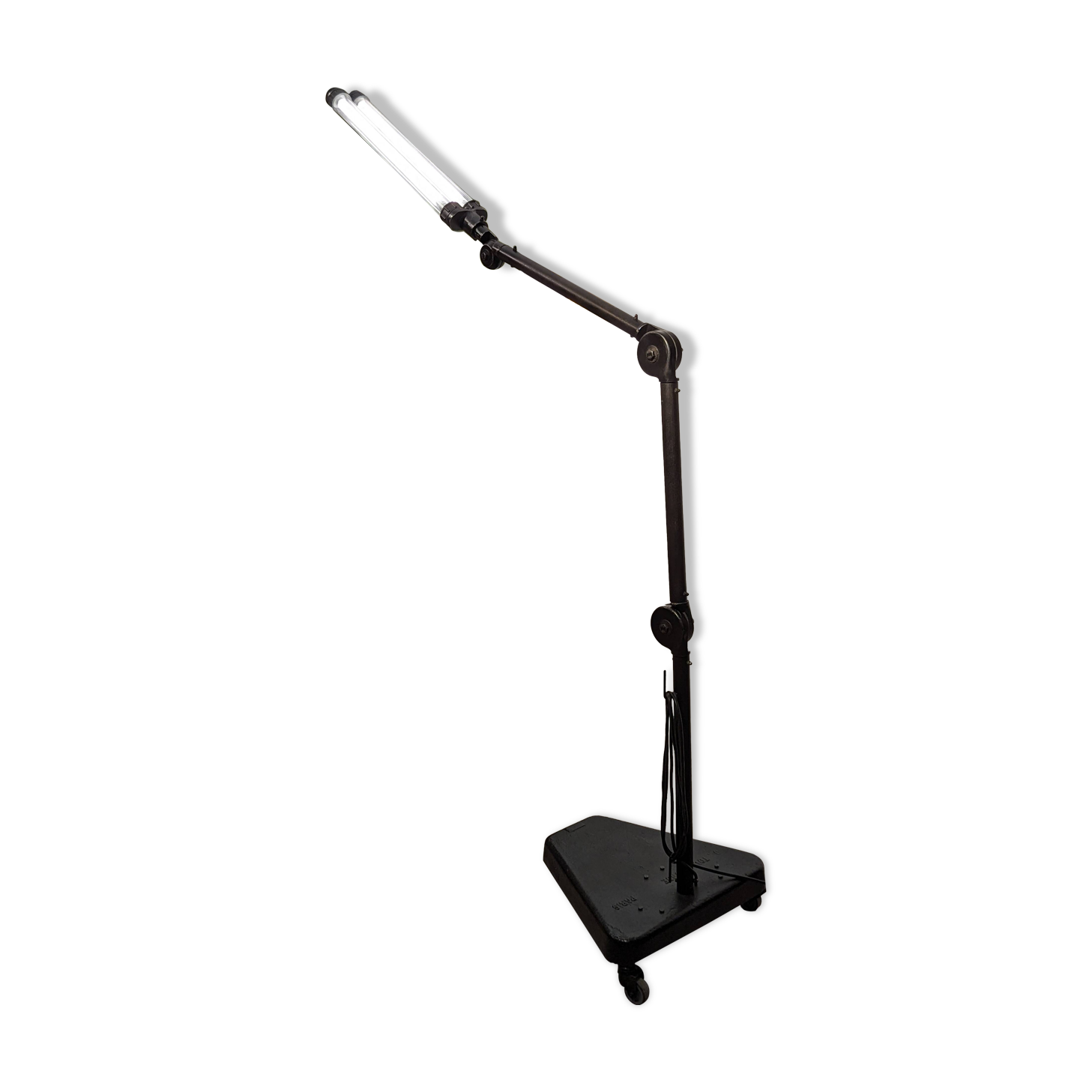 Toulemonde industrial floor lamp aeronautical garage