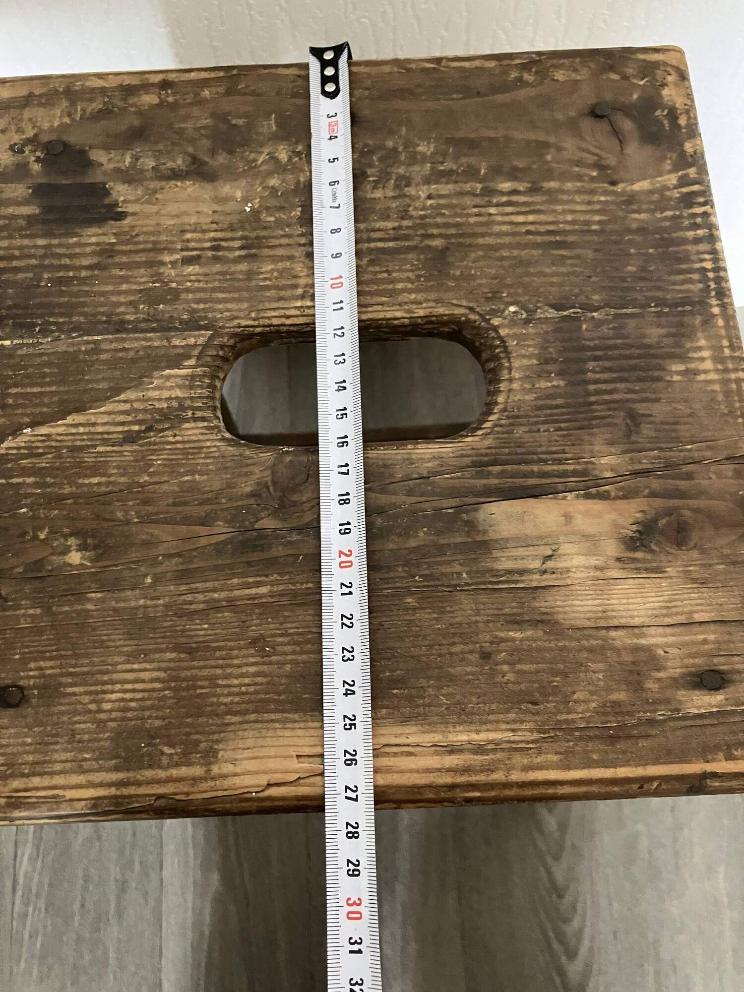 Small wooden stool