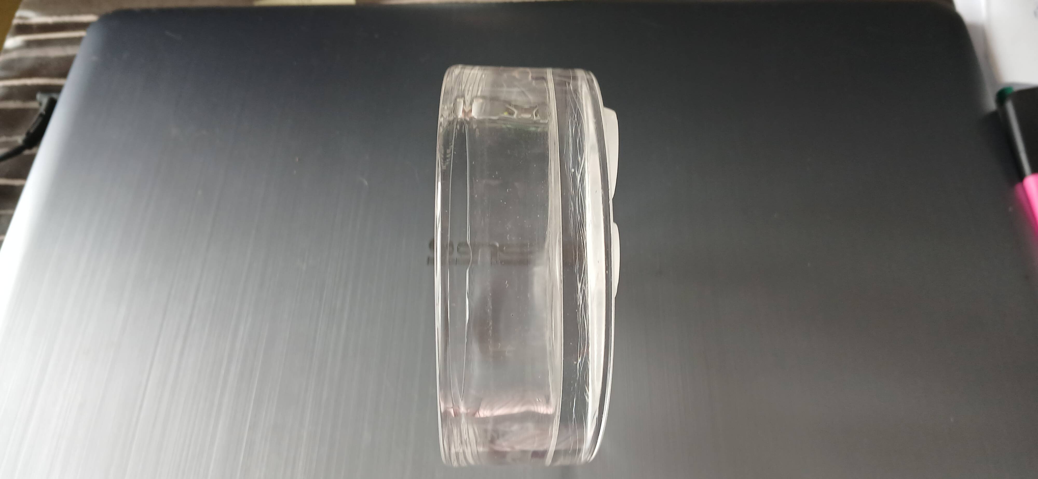 Vintage Daum crystal ashtray from the 70s