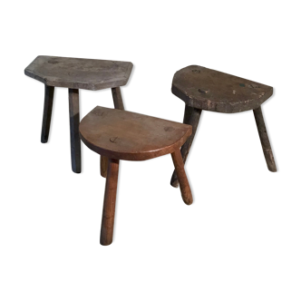 Cow tripod stools