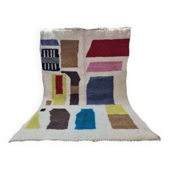 Tapis berbère mrirt en laine fait main 300 X 200 CM
