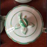 6 old Paris porcelain cream pots 19th (1850) set of 6