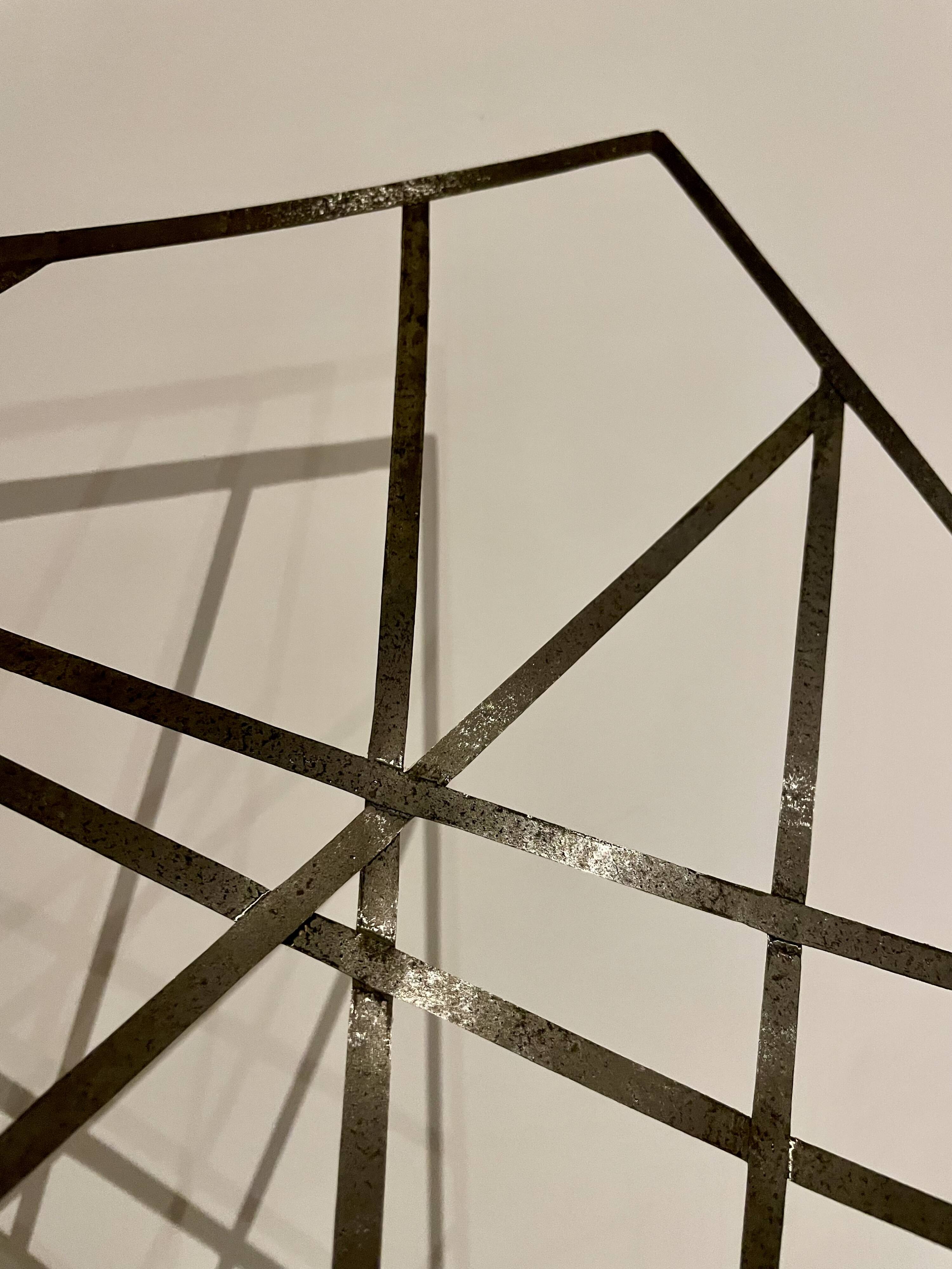 Suspension / ceiling light in carbon fibre – unique piece