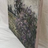 Oil painting on canvas signed dimensions: height -40cm- width -50cm-