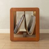 Mid-century magazine rack by Aksel Kjersgaard for Salin Møbler, Denmark, 1960s