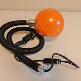 Targetti orange lacquered snake lamp