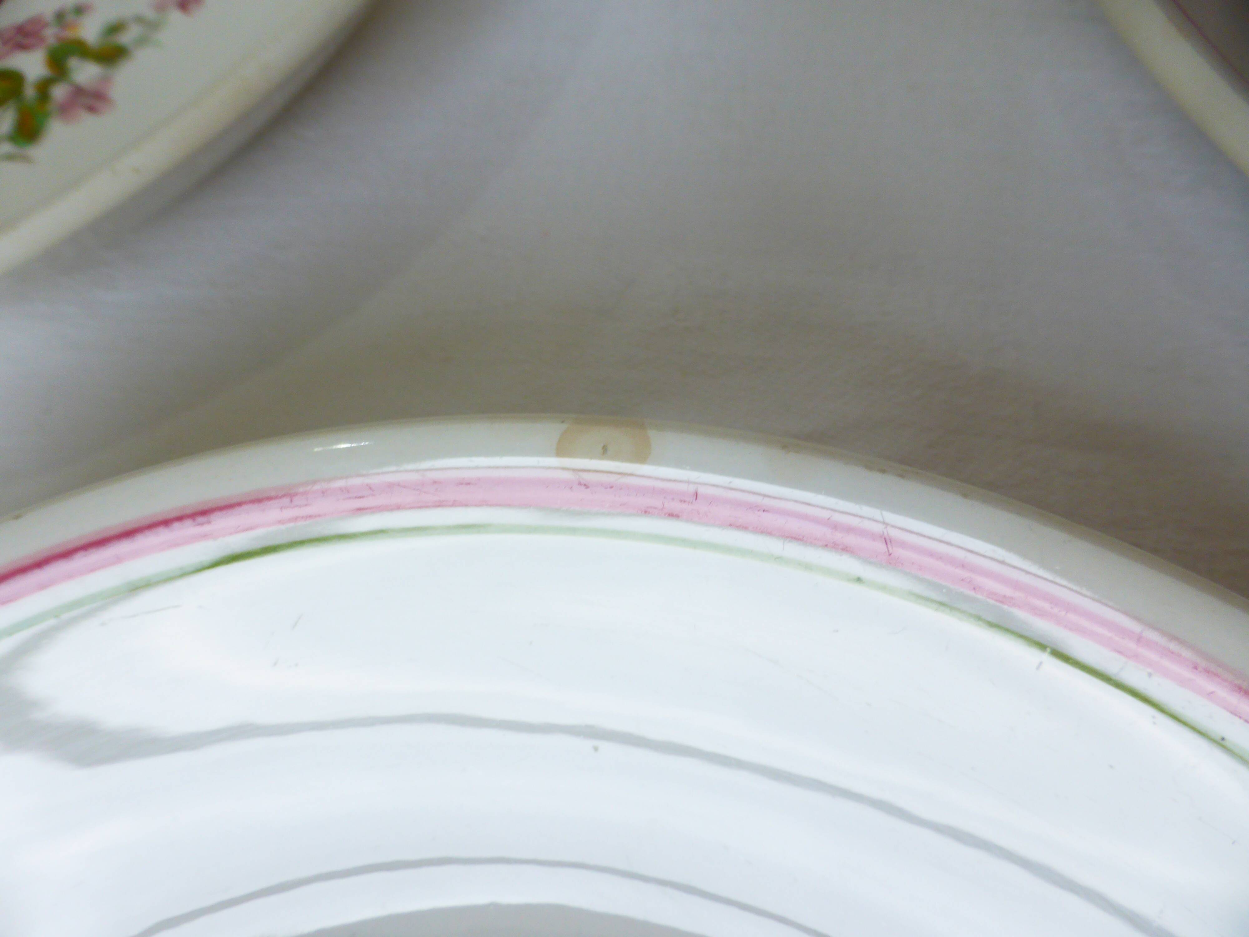 4 soup plates from Moulin des Loups Orchies 210422