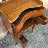Vintage walnut regence style side table 1950