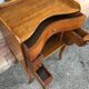 Table d'appoint vintage style regence noyer 1950