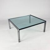 Table basse en verre M1 par Hank Kwint pour Metaform, années 1980