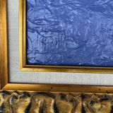 Modernist oil painting on canvas