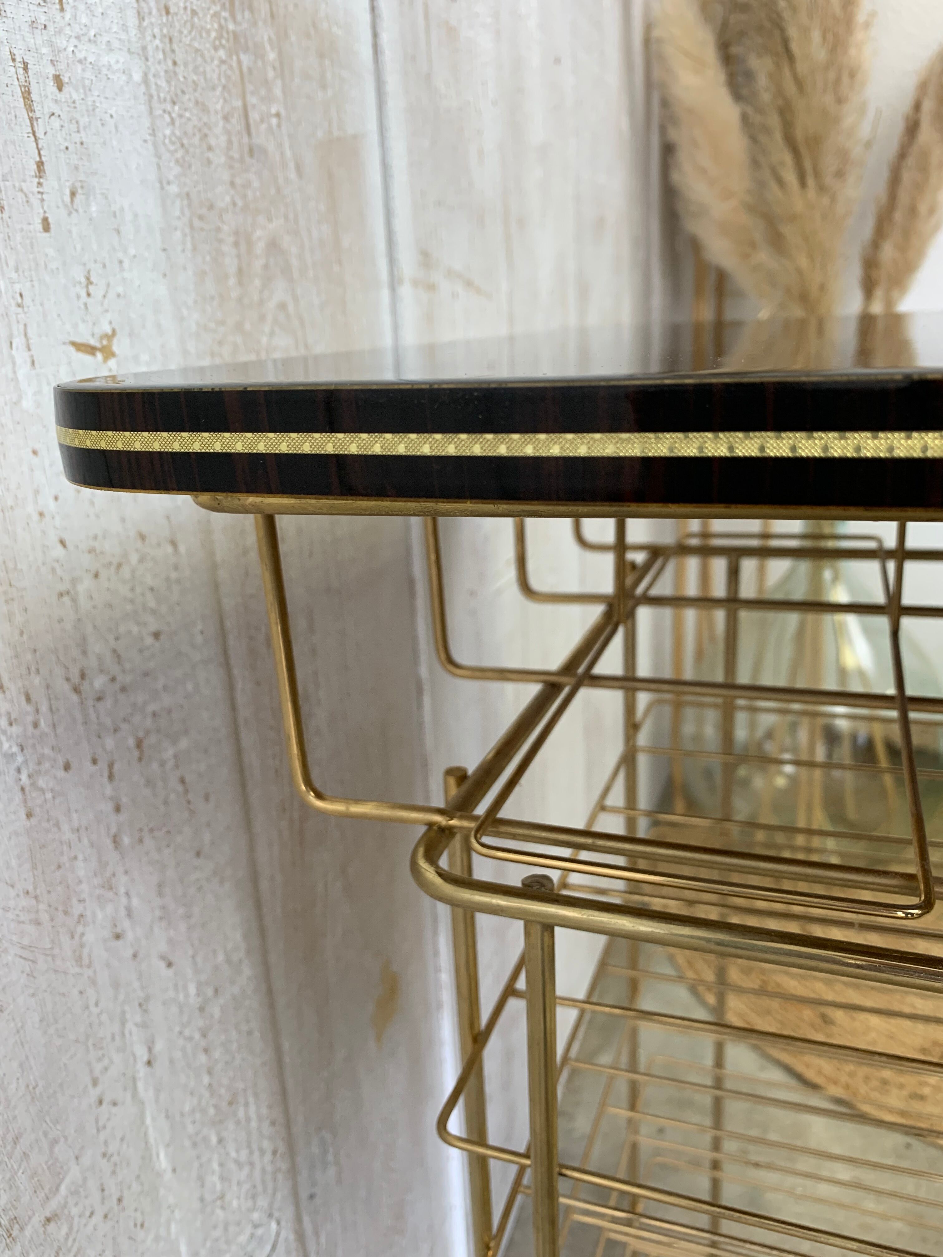 Meuble pour vinyles vintage