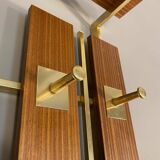 Wall hanger for clothes vintage teak 60